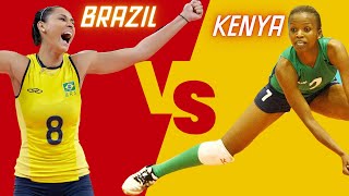 LIVE🔴 Brazil Women vs Kenya Women  Volleyball Olympic Games Women Live Score vetriedits369 [upl. by Arron]