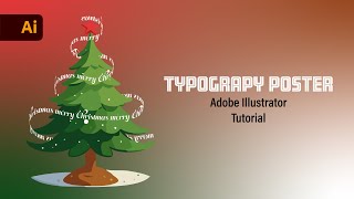 CREATE STUNNING Typography Posters with Adobe Illustrator [upl. by Sitoiyanap]