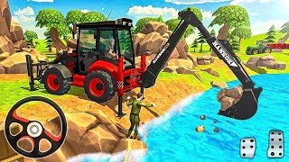 JCB 3DX BACKHOE LOADER BUS SIMULATOR INDONESIA DRIVING LIVE STREAM [upl. by Sutherlan]