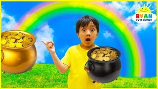 How is a rainbow formed  Educational Video for kids with Ryan ToysReview [upl. by Aititil]