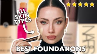 The Ultimate Guide to Foundation My Top 5 High End Foundations All Skin Types [upl. by Buderus]