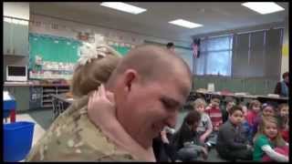 Soldier Father Surprises Birthday Girl [upl. by Nitsirk]