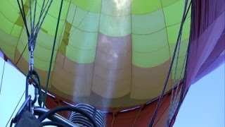 Hot Air Balloon Hysteria Kicks Off Festival [upl. by Eniortna505]