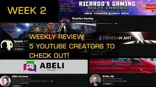 Week 2  5 more Elite Dangerous creator channels to check out [upl. by Kinimod]