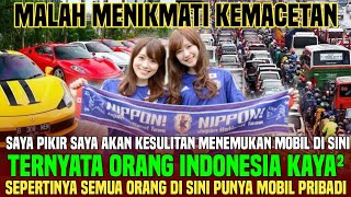 Dikira Indonesia Hampir Gak ada Mobil Kagetnya Fans Cantik Jepang Lihat Mobil Mewah di ManaMana [upl. by Anytsyrk]