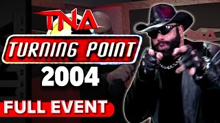 Turning Point 2004 FULL PPV  Final Televised Match Of Macho Man Randy Savage [upl. by Dirfliw]