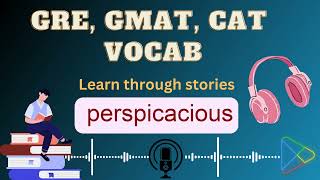 perspicacious  word meaning ep0122 [upl. by Hcirteid]