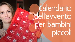 Calendario dellavvento per bambini piccoli 🎄DIVERSO DAL SOLITO [upl. by Eseila]