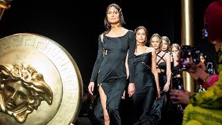 Versace Womens FallWinter 2019  Fashion Show [upl. by Skvorak]