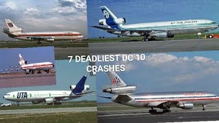 7 Deadliest McDonnell Douglas DC 10 crashes song Its been so long slowed [upl. by Billie]