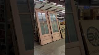 Door 72x80 Southwood Andalucia 34s Glass 4 Lite Wood Mahogany Front Entry Door [upl. by Wane]