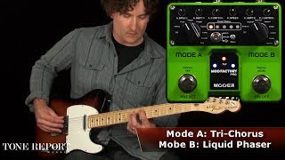 Mooer Mod Factory Pro  Dual Engine Modulation Pedal [upl. by Hsirehc186]