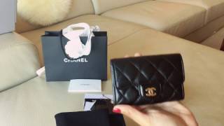 Chanel Lambskin vs Caviar vs Calfskin leather side by side [upl. by Leirrad]