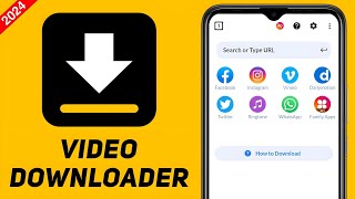 HOW TO USE VIDEO DOWNLOADER FOR ANDROID 2024 [upl. by Eatnod]