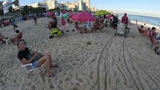 Lets take a walk along the beaches of Rio  Brazil Beach  2024 4K [upl. by Merwin]