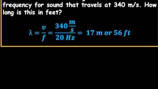 Practice Problems Waves v f lambda and T Part II [upl. by Demb]