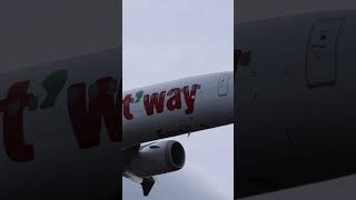 UNLOADING THE VAULTTWAY 737 Max 8 Low ApproachMWH Moses Lake Grant County International Airport WA [upl. by Warthman]