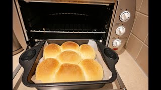 Basic Pandesal Recipe baked using Toaster Oven [upl. by Benyamin]