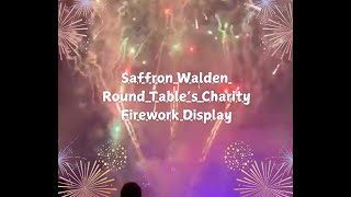 Firewroks Display 2024  Safron Walden [upl. by Eiznekcam]