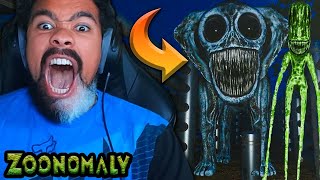 Dom Rages Playing a Horrifying NEW Zoo Horror Game must see 😲  Zoonomaly Full Game  Ending [upl. by Lebana]