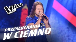 Anastasia Tabakova  „Chcę tu zostać”  Przesłuchania w ciemno  The Voice Kids Poland 7 [upl. by Atilol]