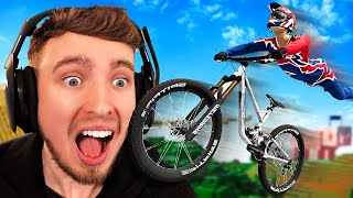 INSANE Minecraft Bike Course  Descenders Gameplay [upl. by Khalil853]