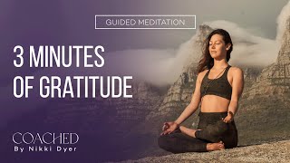 Morning Gratitude Meditation  Becoming A Magnet For Miracles [upl. by Ycrad]