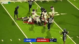 Dekaney vs PA Memorial  Planet Ford Stadium  TX Football Game [upl. by Ennairda]