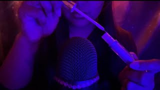 ASMR Lip Gloss amp Mascara poppingpumping sounds No talking [upl. by Hasseman]