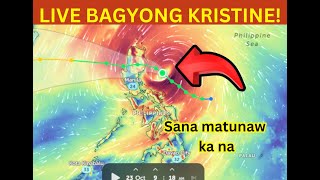 October 24 Live Monitoring Kristine PH Typhoon kristinephnow KristinePh Bagyong Kristine [upl. by Aluino37]