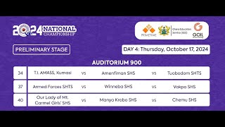 NSMQ2024 PRELIMINARY STAGE  ARMED FORCES SHTS VS WINNEBA SHS SHS VS VAKPO SHS [upl. by Naitsyrk542]