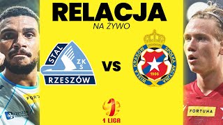 STAL RZESZÓW 12 WISŁA KRAKÓW  1LIGA  RELACJA NA ŻYWO [upl. by Beckerman]