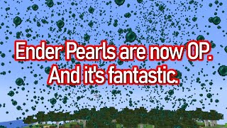 Mojang just made Ender Pearls absolutely OP [upl. by Neerroc]