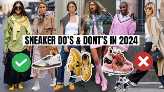 NEW Sneaker Trends To Love  Fashion Trends 2024 [upl. by Ilsel]