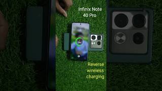 Infinix Note 40 Pro Reverse Wireless Charging Test 🔥 gigwashim infinixnote40pro wireless [upl. by Eirb638]