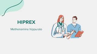 Hiprex Methenamine hippurate  Drug Rx Information [upl. by Wrennie]