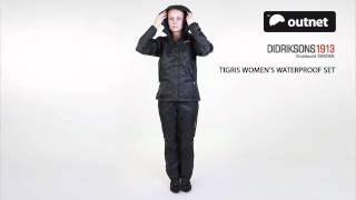 Didriksons Tigris Womens Waterproof Set  Outnet Demo [upl. by Navonoj]