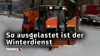 Winterdienst im Volleinsatz Verschneite Straßen und Wege [upl. by Haman]