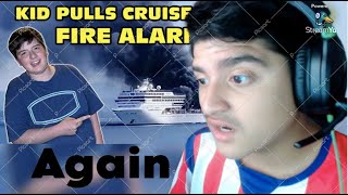 OSM  Kid Temper Tantrum Pulls Fire Alarm On Cruise Ship  Yelled At By Parent Reaction [upl. by Engel]