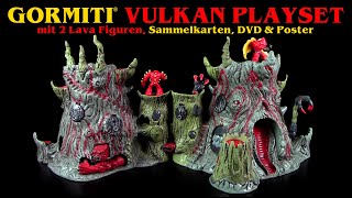 Gormiti ® Vulkan Playset mit 2 Figuren Sammelkarten DVD amp Poster  Unboxing amp Review [upl. by Vizza]