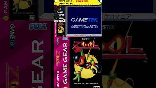 Zool gamegear retro sega retrogaming gaming Gremlin graphics software Gametek Shorts bgm [upl. by Stephenson]