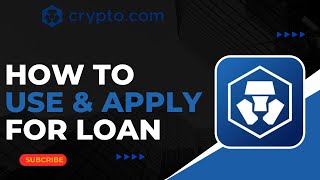 How to Use Cryptocom Exchange and Apply for a Loan [upl. by Marashio]