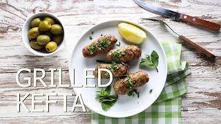 EN Grilled Kefta  كفتة مشوية  CookingWithAlia  Episode 664 [upl. by Ebenezer]