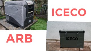 12 Volt Fridge Comparison Iceco VL45 Vs ARB Classic 50 [upl. by Lemrej]