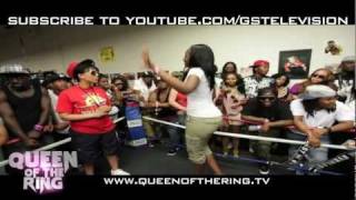 VAGUE amp BABS presents quotQUEEN OF THE RINGquot STAR SMILEZ vs K FETTIE [upl. by Beale727]