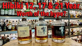 Hibiki 12 17 amp 21 Japanese Whiskies Reviewed [upl. by Amak437]