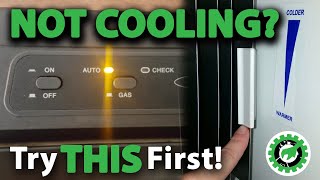 RV Fridge NOT COOLING  Quick and Easy Fix  Thermistor Hack  Dometic Fridge [upl. by Anauqat]