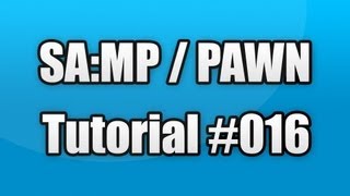 SAMP  PAWN Tutorial 016  EnterExitsystem [upl. by Einnej]