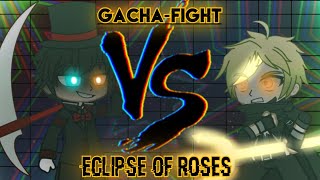 《GachaFight Animation》Foster vs Polaris ♤The Eclipse of Roses♤ GachaNox [upl. by Daza]