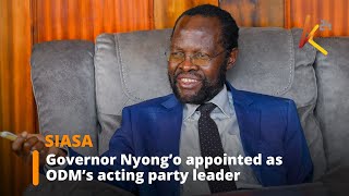 Raila designates ODM duties to Anyang’ Nyong’o as he focuses on AUC campaigns [upl. by Ingelbert]